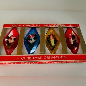 Vintage, 60's, Christmas Ornaments